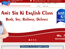 Tablet Screenshot of amitsirkienglishclass.org